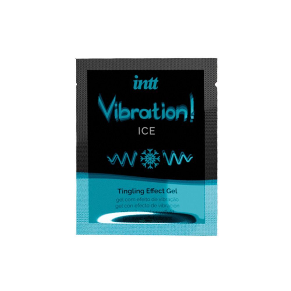 Саше Жидкий вибратор с охлаждающим эффектом Intt Vibration Ice, 2 мл