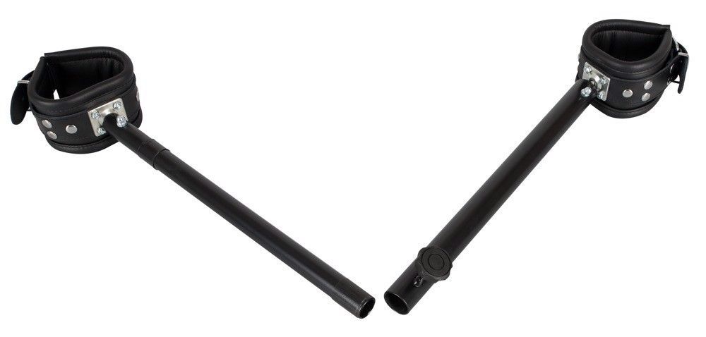 Розпірка для ніг ZADO Leather Spreader Bar, шкіра та метал