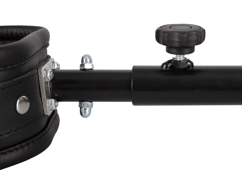 Розпірка для ніг ZADO Leather Spreader Bar, шкіра та метал