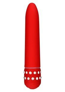 Вібратор для точки G Diamond Superbe Vibe червоний Toy Joy