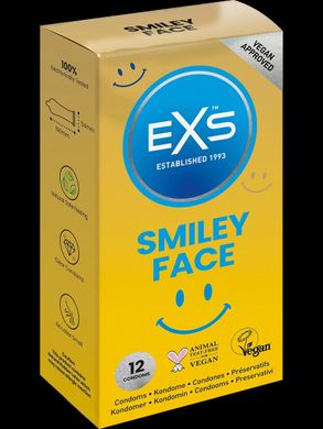 Презервативи класичні із Смайликом Exs Smiley FACE 12 штук