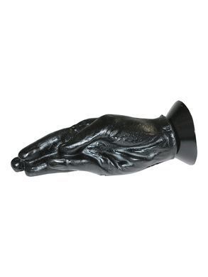 Анальный стимулятор для фистинга в виде руки All Black AB 13 черный