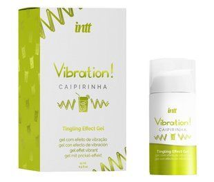 Жидкий вибратор Intt Vibration! Tingling Caipirinha, 15 мл