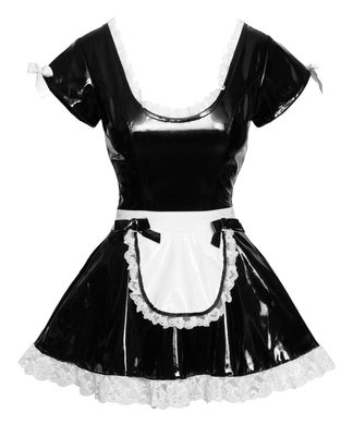 Костюм покоївки Black Level Vinyl Maid's Dress M