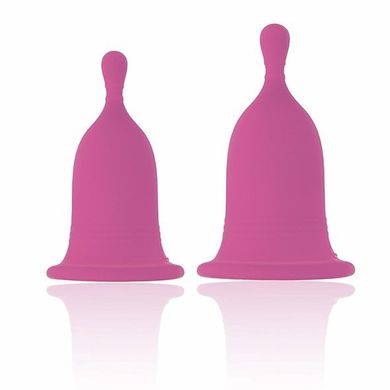 Менструальные чаши Rianne S Femcare Cherry Cup 2 шт, в косметичке, розовые