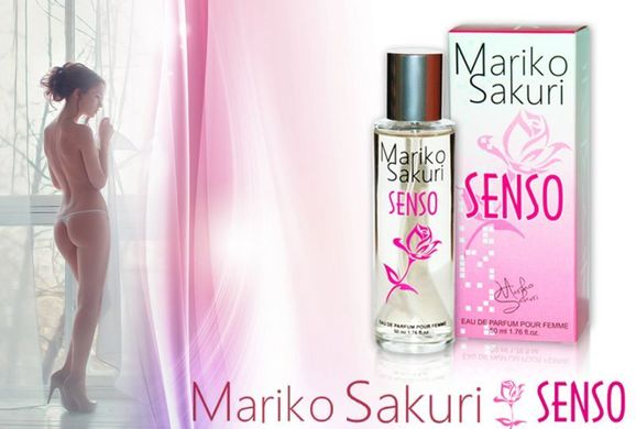 Духи з феромонами жіночі Aurora Mariko Sakuri SENSO, 50 мл