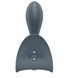 Тонкая, каплевидная пробка Satisfyer Booty Absolute Beginners 2 с вибрацией, серая