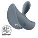 Тонкая, каплевидная пробка Satisfyer Booty Absolute Beginners 2 с вибрацией, серая