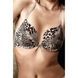 Бюстгальтер на кісточках з леопардовим принтом, 36C Baci Lingerie Leopard Padded Underwire Bra