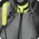 Ошейник с зажимами для сосков люминесцентный Whipsmart Glow In The Dark, зеленый