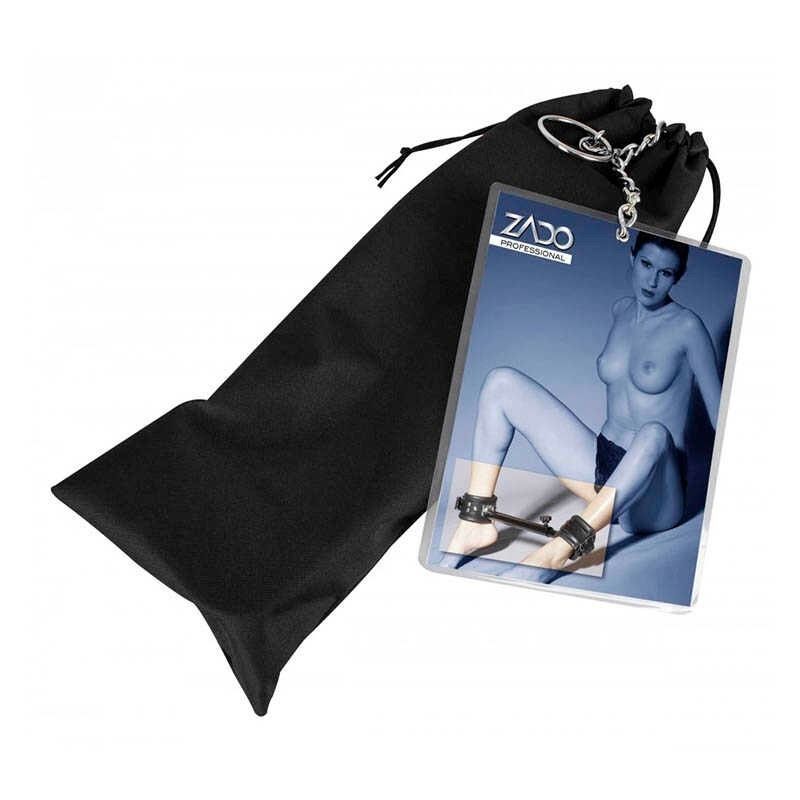 Розпірка для ніг ZADO Leather Spreader Bar, шкіра та метал