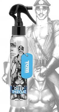 Спрей для орального сексу Tom of Finland Deep Throat, 118 мл