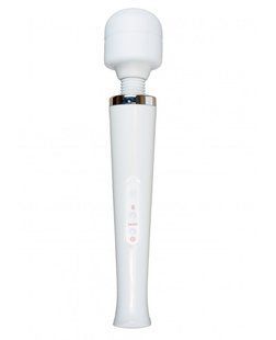 Вибромассажер с съемной головкой Magic Massager Wand, белый
