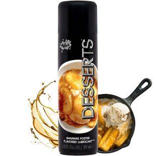 Съедобный лубрикант WET Bananas&nbsp;Foster&nbsp;(Банановое суфле) 89 мл