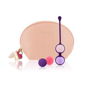 Вагинальные&nbsp;шарики&nbsp;4шт&nbsp;Rianne&nbsp;S&nbsp;Pussy&nbsp;Playballs&nbsp;Purple&nbsp;ROSE