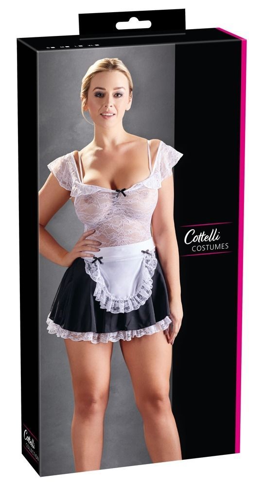 Костюм горничной Cottelli Collection Maid's Dress 2 предмета, M