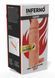 Насадка на пеніс з ерекційним кільцем Hidden Desire INFERNO, 15 &times; 4,5 см