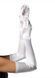 Рукавички Extra Long Opera Length Satin Gloves від Leg Avenue, білі