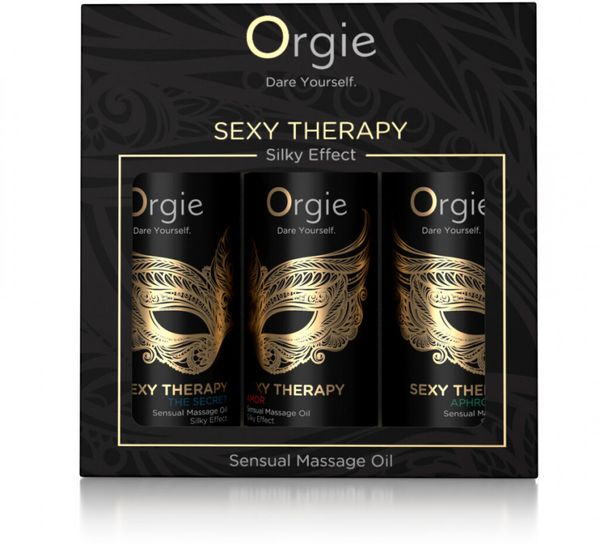 Мини-коллекция массажных масел "Sexy Therapy". Orgie