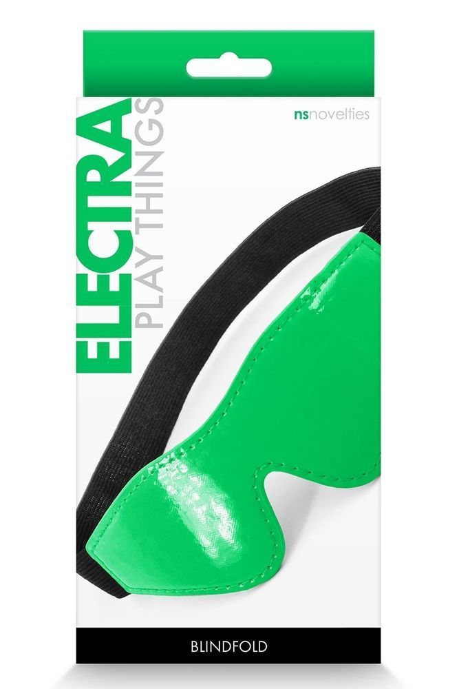 Маска на глаза NS Novelties ELECTRA BLINDFOLD GREEN