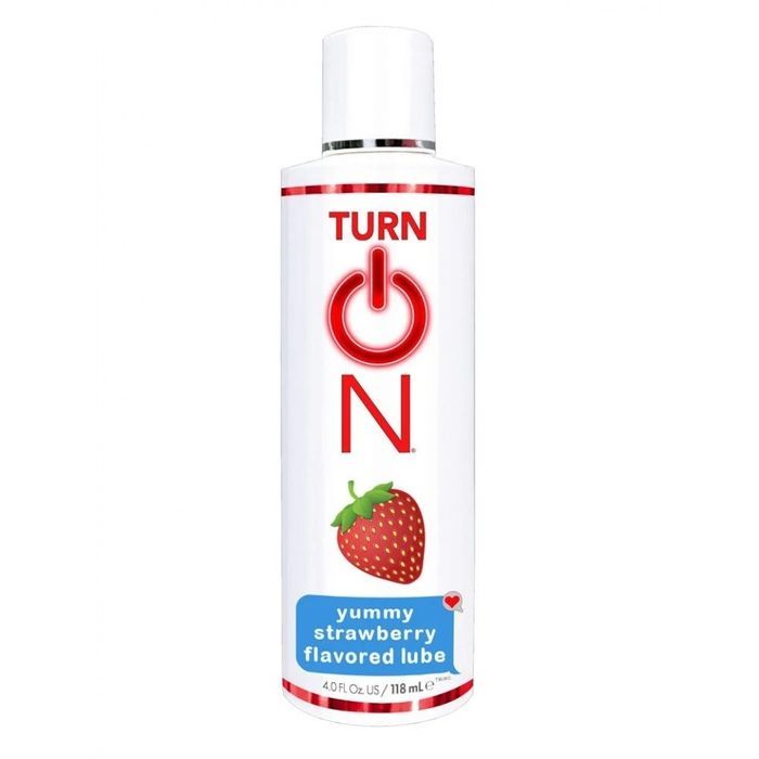 Съедобный лбрикант Wet Turn On Yummy Strawberry Flavored Lube 118 мл