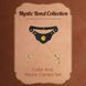 Пояс із затискачами на статеві губи UPKO Mystic Bond Collection, чорний