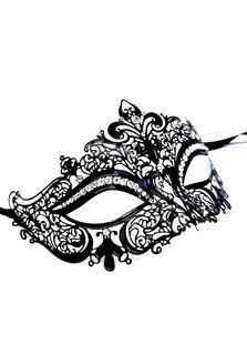 Маска на очі Eye mask metal black