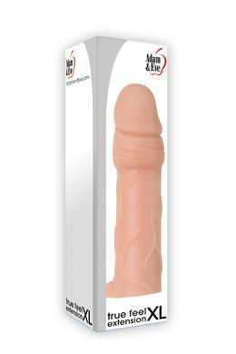 Насадка на пеніс A&E TRUE FEEL EXTENSION XL FLESH