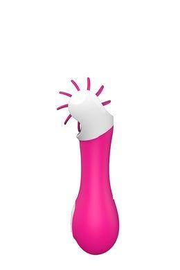 Вібратор для клітора з системою Dream Toys, що обертається, рожевий