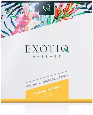 Масажна Свічка Exotiq Massage Candle Ylang Ylang 200g