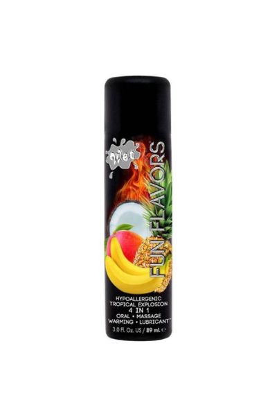 Разогревающий лубрикант Wet Fun Flavors Tropical Fruit Explosion (мультифрукт) 89 мл