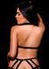 Бюстгальтер відкритий OhMyG! Tokyo Half Bra в сіточку, чорний, L/XL