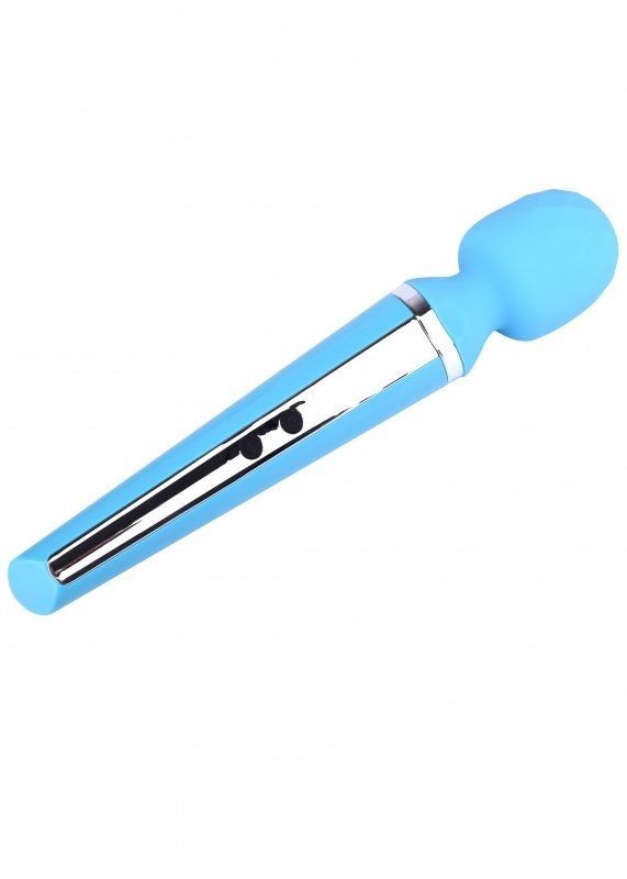 Вибромассажер Massager Genius, голубой