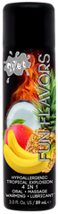 Розігріваючий лубрикант Wet Fun Flavors Tropical Fruit Explosion (мультифрукт) 89 мл