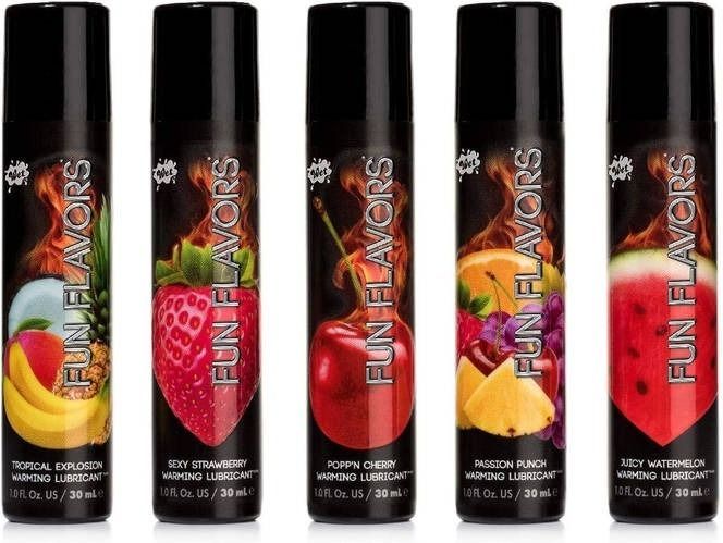 Разогревающий лубрикант Wet Fun Flavors Tropical Fruit Explosion (мультифрукт) 89 мл