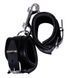Наручники кожаные Zado FETISH Leather Cuffs с мягкой подкладкой внутри, черные