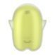 Вакуумний кліторальний вібратор із флуоресцентною поверхнею Satisfyer Glowing Ghost, жовтий