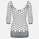 Платье сетка Obsessive D606 black S/M