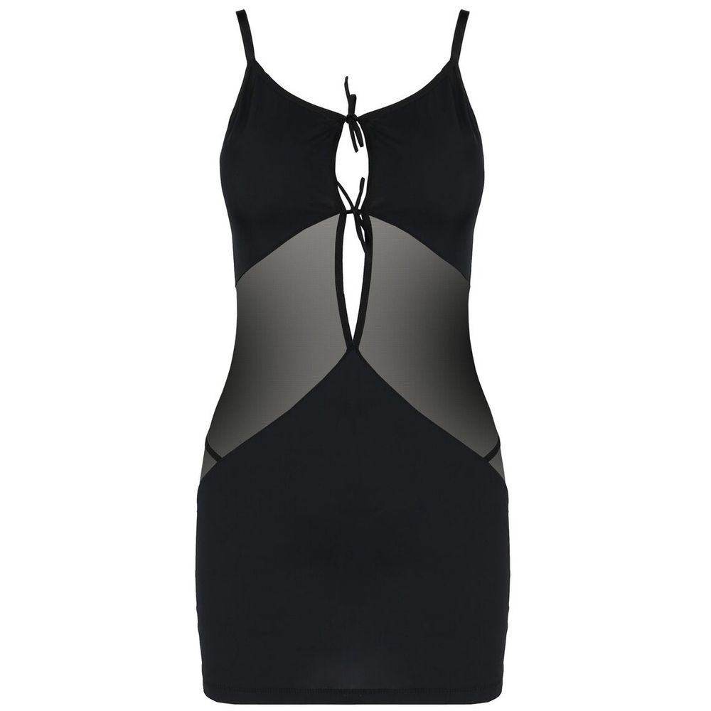 Пеньюар LUMIA CHEMISE black S/M - Passion