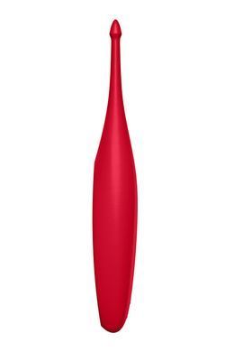 Вибратор для целенаправленной стимуляции Satisfyer Twirling Fun с гибкой шейкой, красный