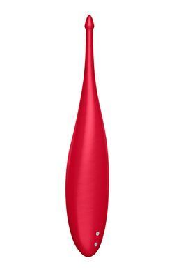 Вибратор для целенаправленной стимуляции Satisfyer Twirling Fun с гибкой шейкой, красный
