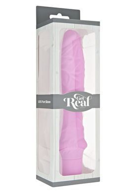 Вібратор реалістичний класичний Toy Joy Get Real Classic рожевий, Large