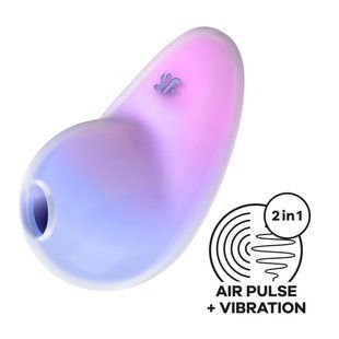 Вакуумный стимулятор клитора Satisfyer Pixie Dust, фиолетово-розовый