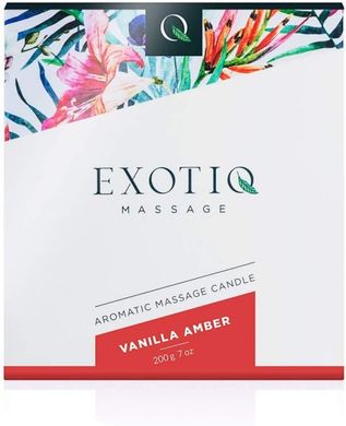 Массажная свеча Exotiq Massage Candle Vanilla 200g