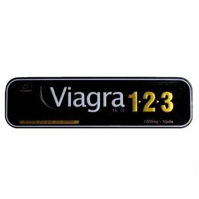 Препарат для посилення чоловічої ерекції Viagra 123 (ціна за упаковку, 10 шт)