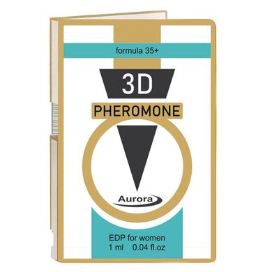 Пробник парфуми з жіночими феромонами Aurora 3D Pheromone 35 Plus 1 мл