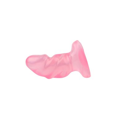 Рифленная анальная пробка Chisa Hi-Rubber Raging Mini Plug Pink