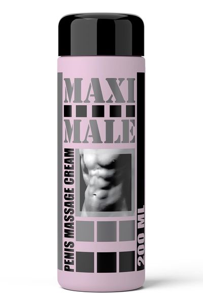 Ерекційний крем для збільшення пеніса MAXI MALE Франція