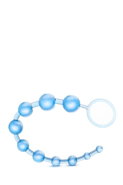 T330754 анальний ланцюжок B yours BASIC BEADS BLUE