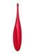 Вибратор для целенаправленной стимуляции Satisfyer Twirling Fun с гибкой шейкой, красный